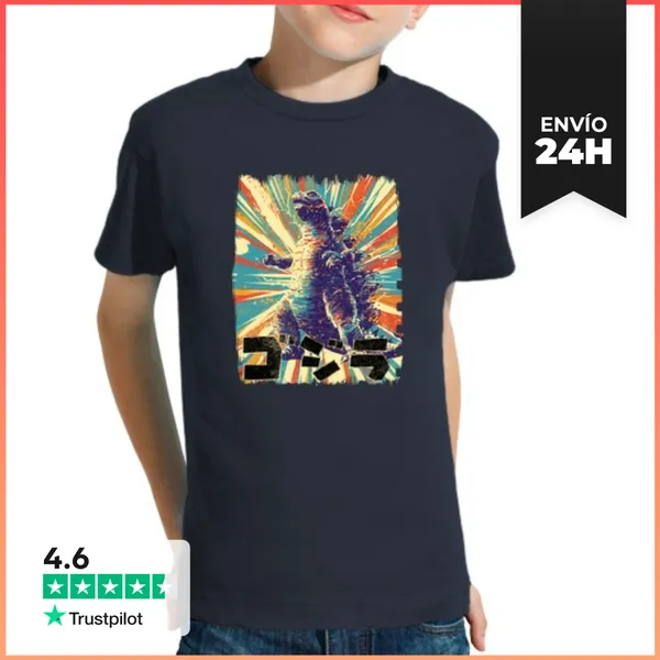 Camiseta Clásica Para Niños Popzilla LaTostadora