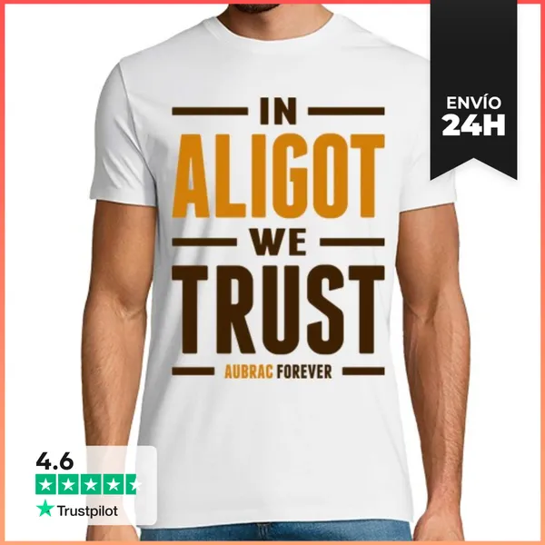 Camiseta Hombre Clásica En Aligot Confiamos LaTostadora