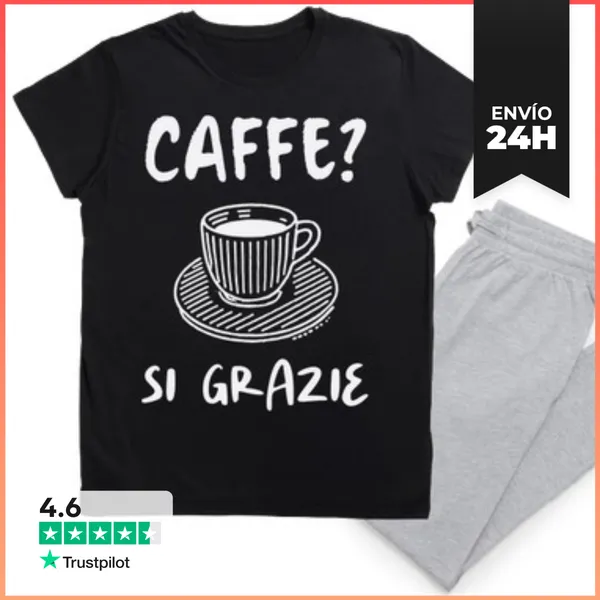 Pijama CAFFE SI GRAZIE LaTostadora