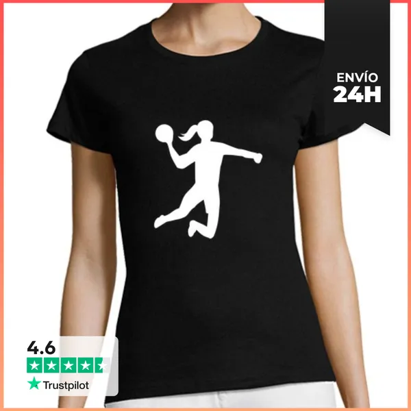 Camiseta Mujer Clásica Balonmano LaTostadora