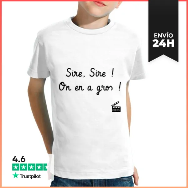 Camiseta Clásica Para Niños Tenemos Grandes - Kaamelott -