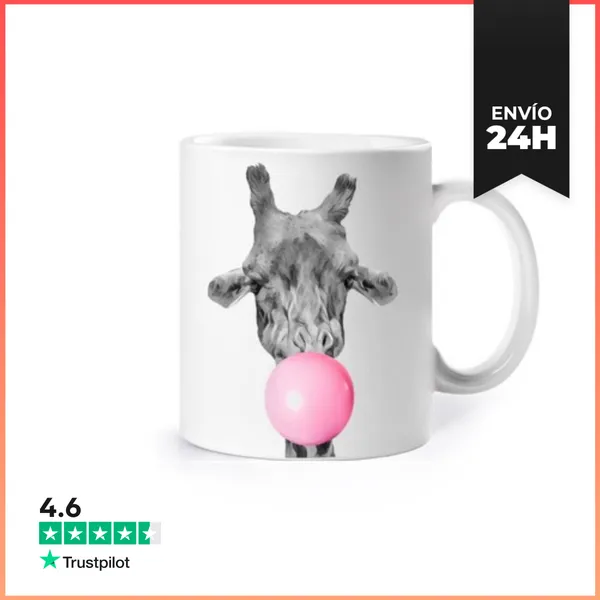 Taza Jirafa De Chicle LaTostadora
