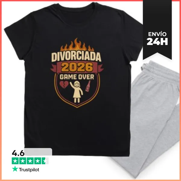 Pijama Divorciada 2026 Game Over Vintage LaTostadora