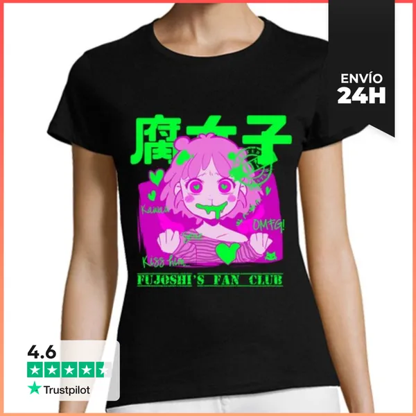 Camiseta Mujer Clásica Fujoshi LaTostadora