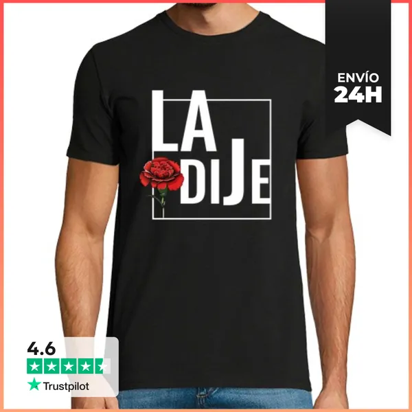 Camiseta Hombre Clásica La Dije - Madrid LaTostadora