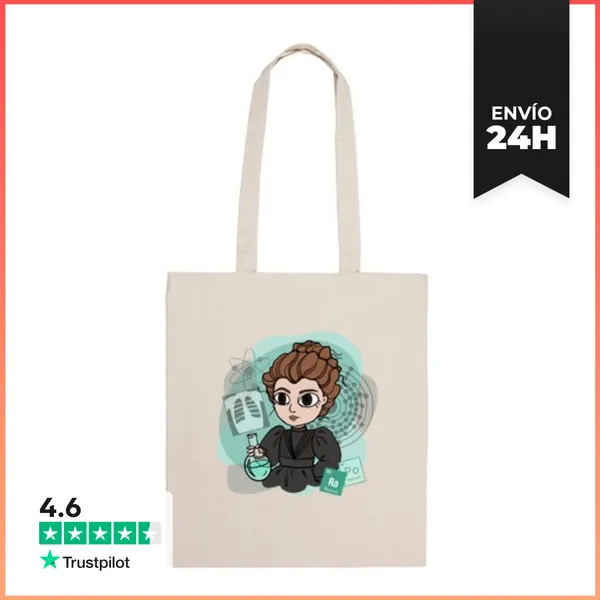 Bolsa De Tela Marie Curie LaTostadora