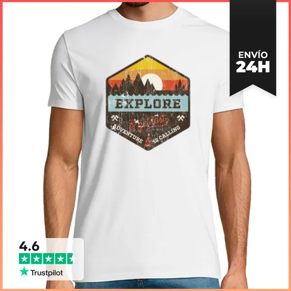 Camiseta Hombre Clásica Explora LaTostadora
