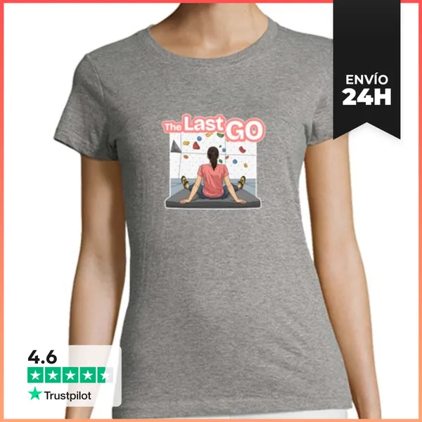 Camiseta Mujer Clásica The Last Go 1 Climbing Bouldering 2 Female