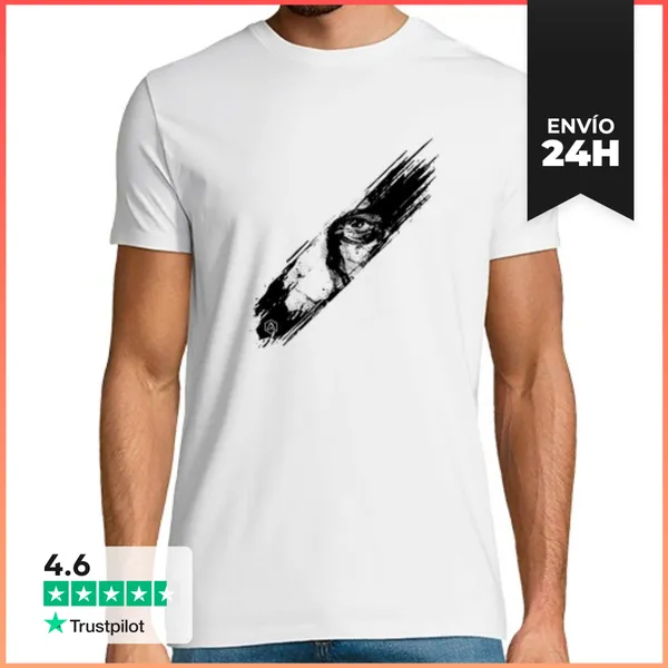 Camiseta Hombre Clásica Andres Campo Illustration By Dsorder