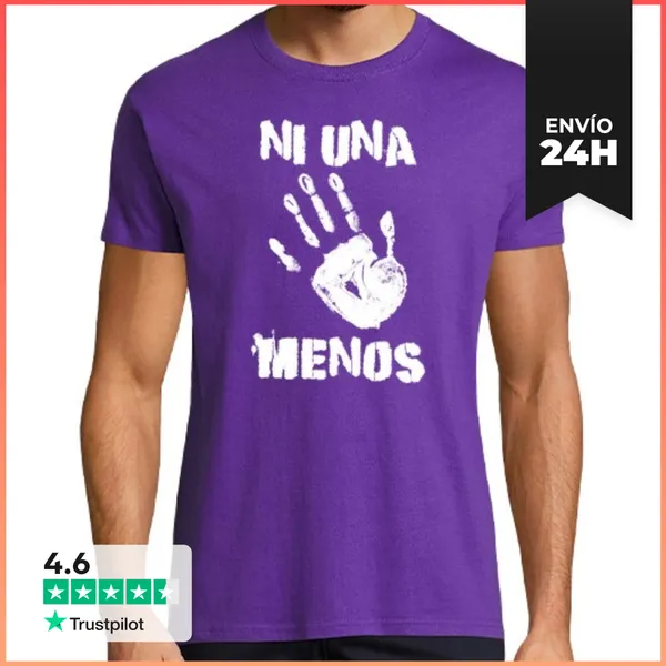 Camiseta Hombre Clásica NI UNA MENOS LaTostadora