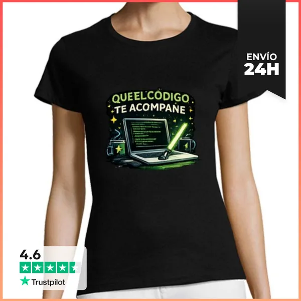 Camiseta Mujer Clásica Código LaTostadora
