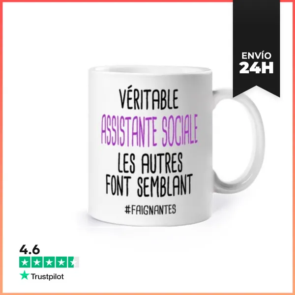 Taza El Verdadero Trabajador Social LaTostadora