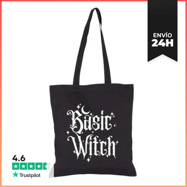 Bolsa De Tela Basic Witch-tote Bag LaTostadora
