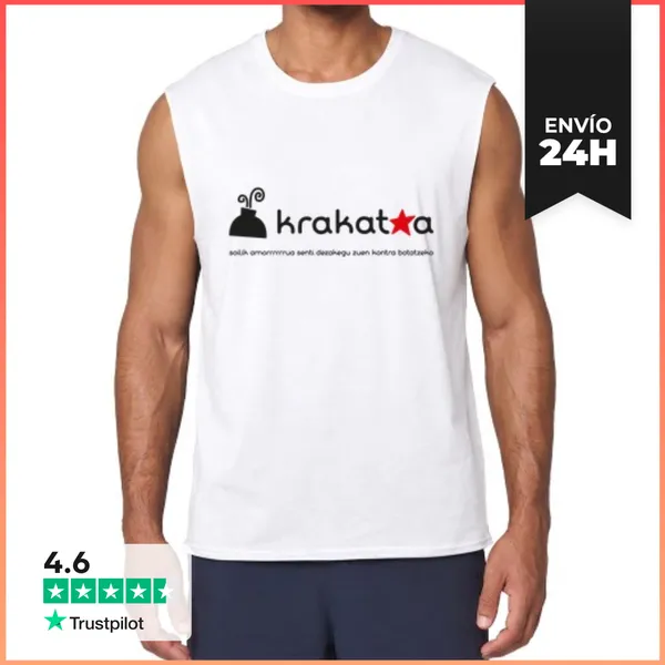 Camiseta Sin Mangas Krakatoa LaTostadora