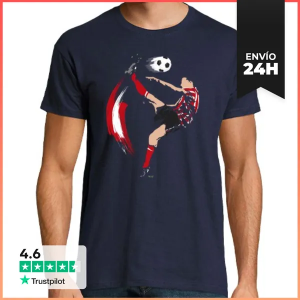 Camiseta Hombre Clásica ATHLETIC FUTBOL BILBAO LaTostadora