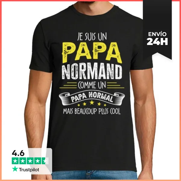 Camiseta Hombre Clásica Navidad Humor De Papá Normando