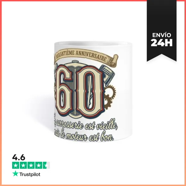 Taza 60 Anniversaire LaTostadora