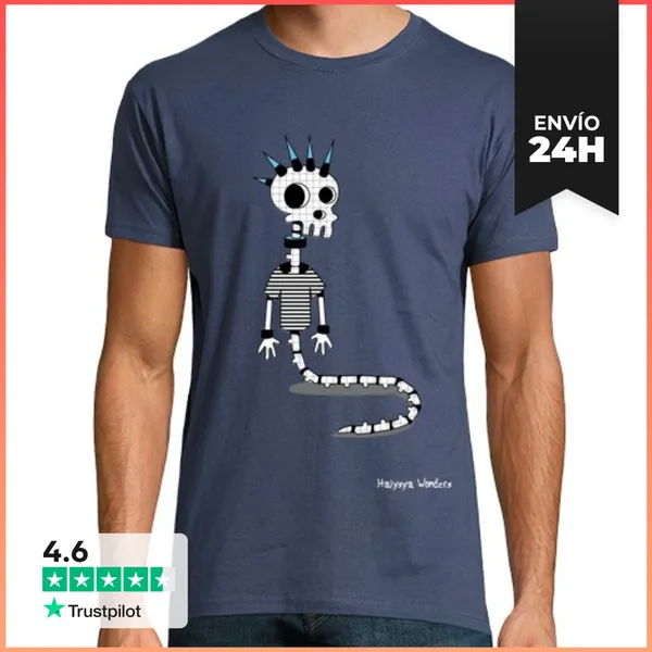 Camiseta Hombre Clásica Punkeleton T-shirt LaTostadora