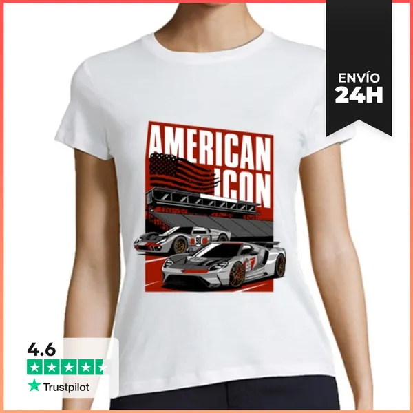 Camiseta Mujer Clásica GT40 LaTostadora
