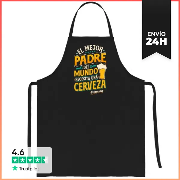 Delantal El Mejor Padre Del Mundo... LaTostadora