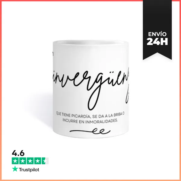 Taza Sinvergüenza - Picardía, Briba LaTostadora