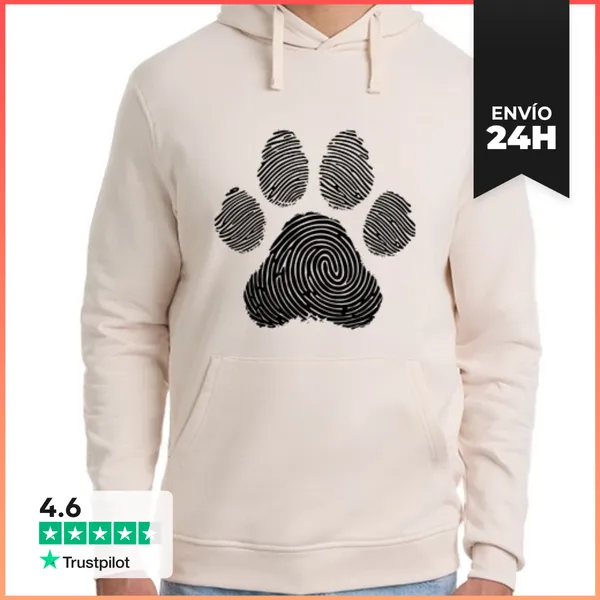 Sudadera Unisex Con Capucha Dueño De Perro Pasión Por Los Perros