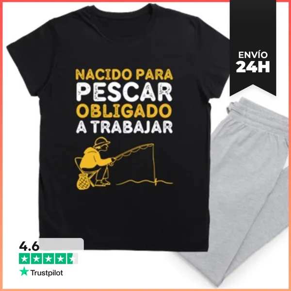 Pijama Nacido Para Pescar Obligado A Trabajar LaTostadora