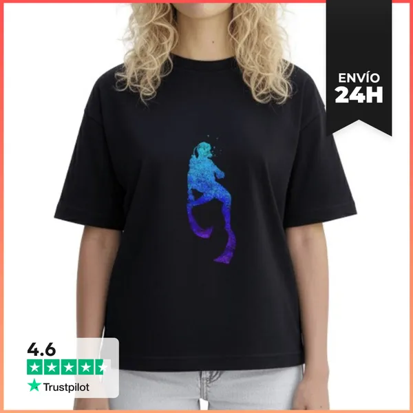 Camiseta Mujer Boxy El Buzo LaTostadora