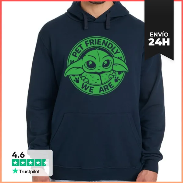 Sudadera Unisex Con Capucha Pet Friendly V2 LaTostadora