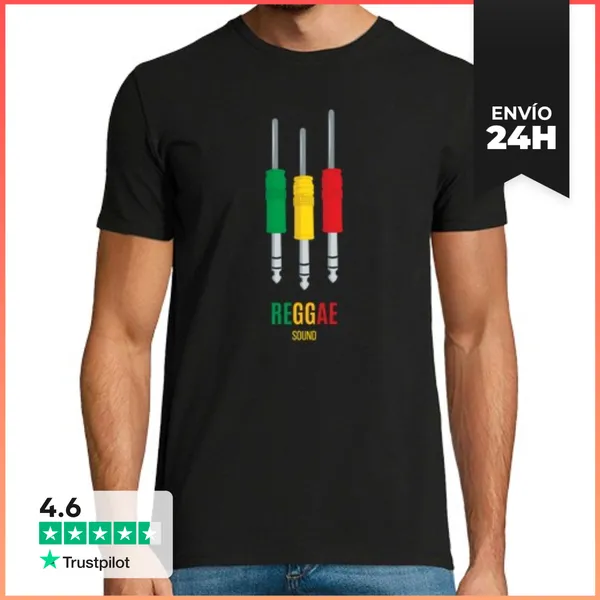 Camiseta Hombre Clásica REGGAE SOUND Mod 1 Visitar Tienda