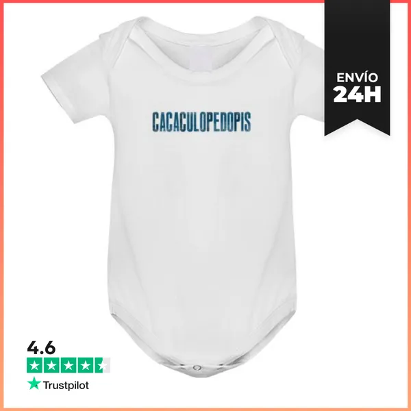 Body Bebé CacaCuloPedoPis LaTostadora