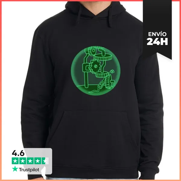 Sudadera Unisex Con Capucha Inside The Thief LaTostadora