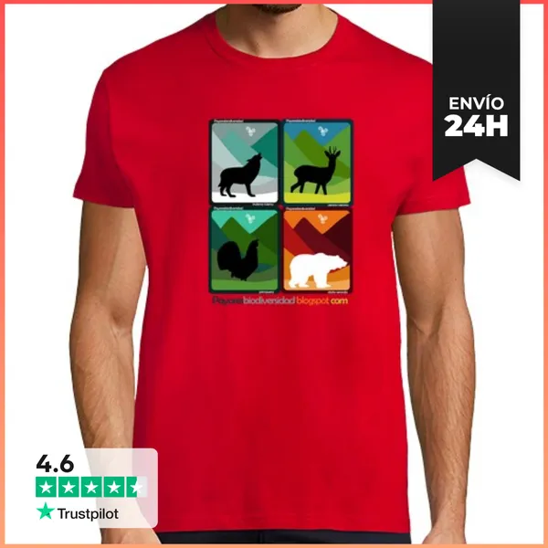 Camiseta Hombre Clásica Payaresbiodiversidad LaTostadora