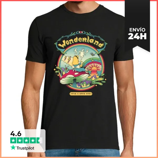 Camiseta Hombre Clásica Day Soñador Camisa Para Hombre