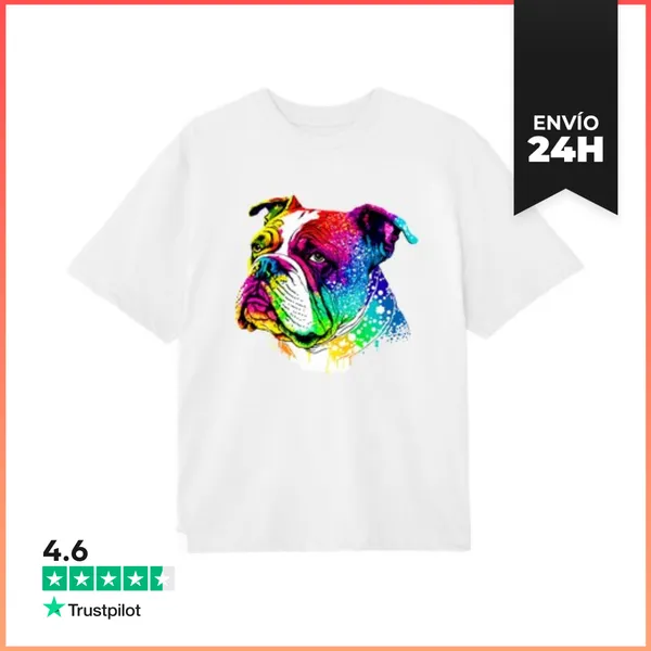Camiseta Oversize DOG ART LaTostadora