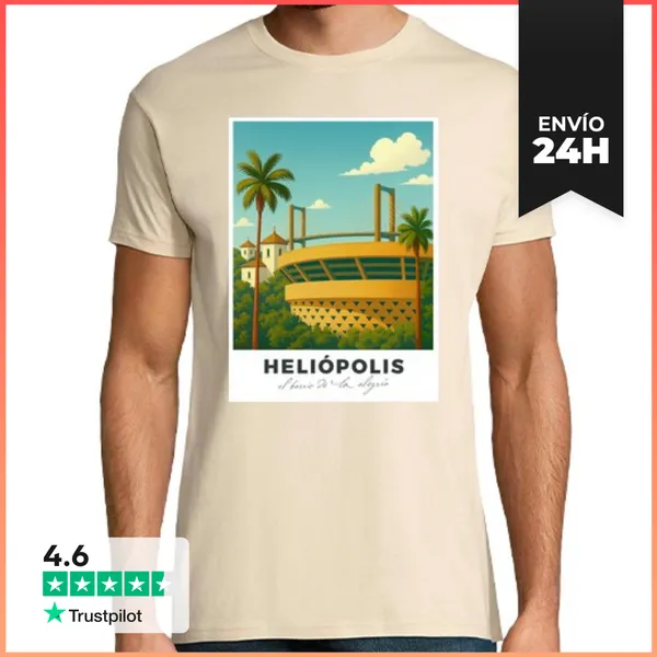 Camiseta Hombre Clásica El Barrio De La Alegría LaTostadora