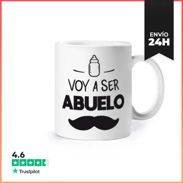 Taza Voy A Ser Abuelo LaTostadora