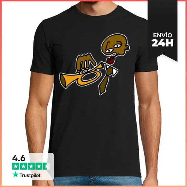 Camiseta Hombre Clásica Jazzman LaTostadora