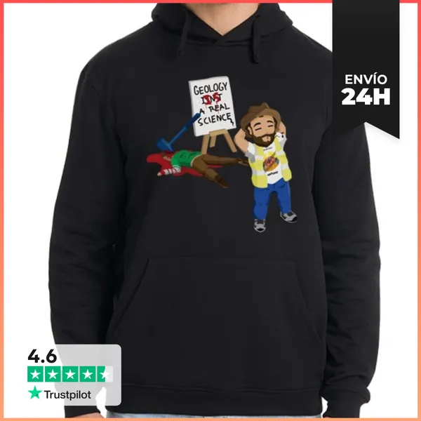 Sudadera Unisex Con Capucha Geology IS A Real Science LaTostadora