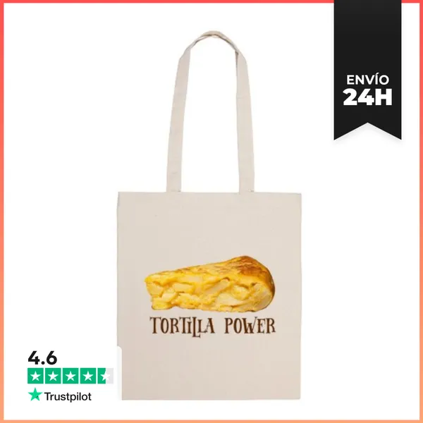 Bolsa De Tela Tortilla Power LaTostadora