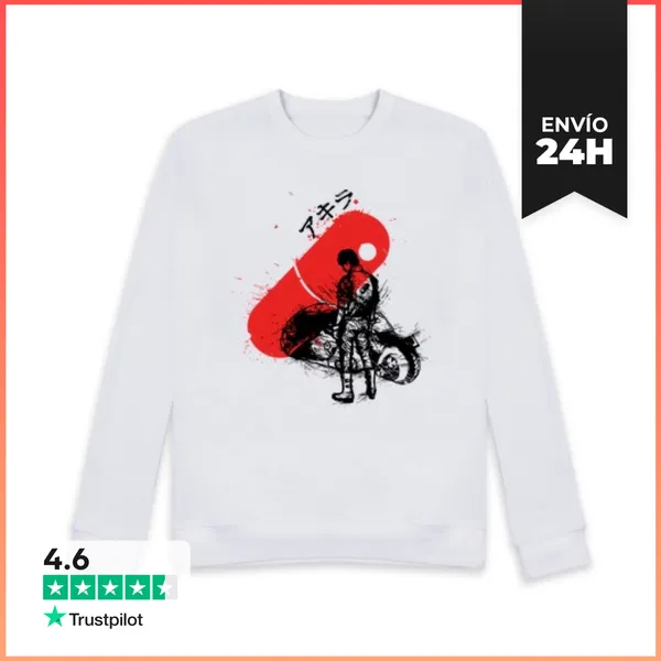 Sudadera Unisex Kaneda (Akira) LaTostadora