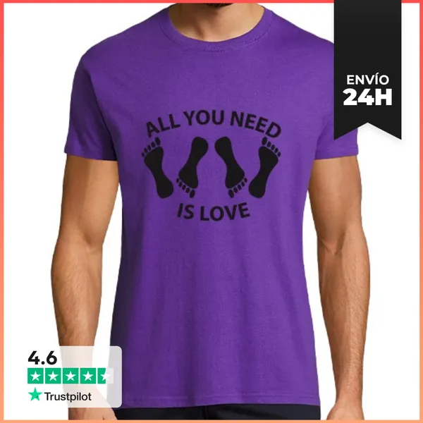 Camiseta Hombre Clásica Love LaTostadora