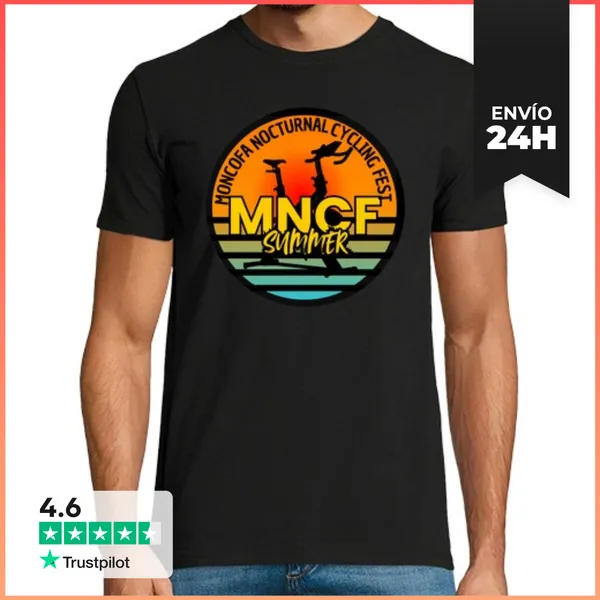 Camiseta Hombre Clásica Evento Cycling Moncofa, Hombre, Manga