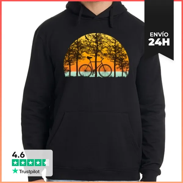 Sudadera Unisex Con Capucha Día De Bici LaTostadora