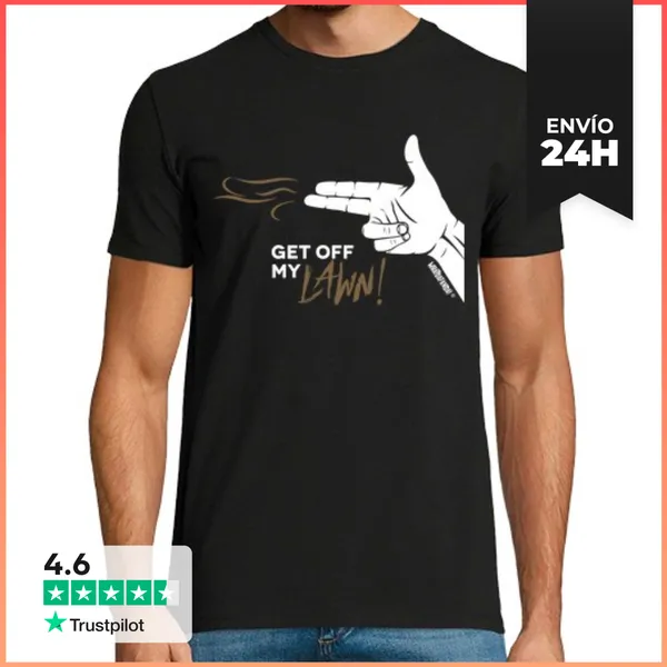 Camiseta Hombre Clásica Gran Torino - Get Off My Lawn!
