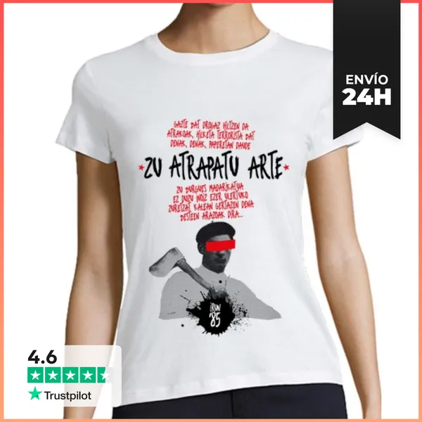 Camiseta Mujer Clásica Kortatu LaTostadora