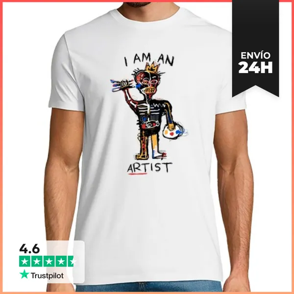 Camiseta Hombre Clásica Soy Un Artista LaTostadora