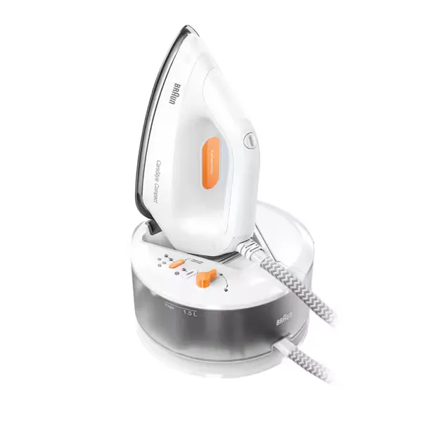 Braun Centro de planchado CareStyle Compact IS 2132 Blanco/Naranja 12820000-IS2132WH
