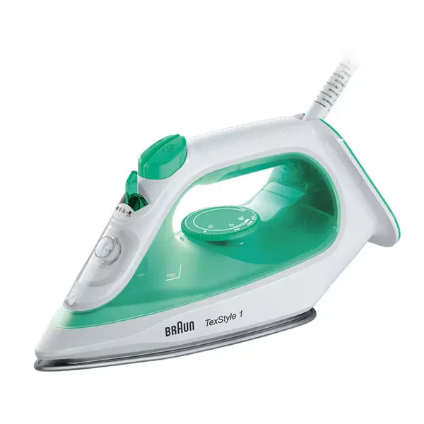 Braun Plancha de vapor TexStyle 1 SI1040 Verde / blanco 12710000-SI1040GR