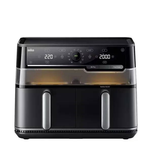 Braun Freidora de aire TwinCook 5 2en1 TD 5073I negro TD5053I-TD5053IBK